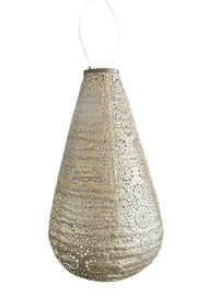Solar Lampion Drop - Fiore Gold - 28 cm