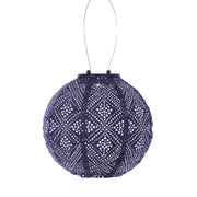 Solar Lampion Round - Topaze Future Dusk - 20 cm