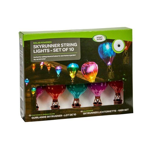 Guirlande lumineuse montgolfières