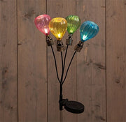Solar-Luftballon-Gartenstecker – 4er Set