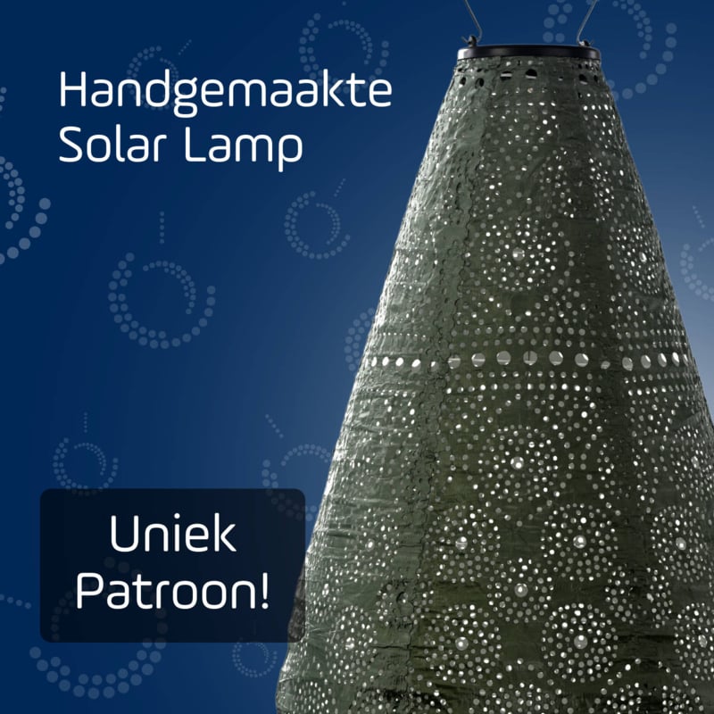 Solar Lampion Drop - Spectare Sage Green - 28 cm