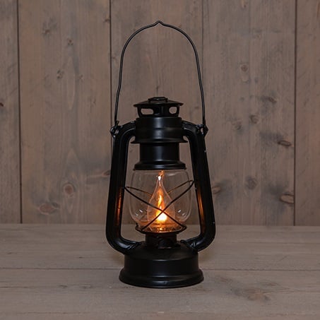 Solar-Sturmlampe mit Flammeneffekt 25 cm