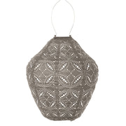 Solar Lampion Jar - Mandela Taupe - 30 cm