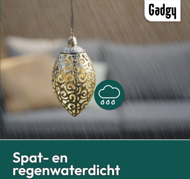 Sfeervolle Oosterse Solar Hanglampen (Set van 2)